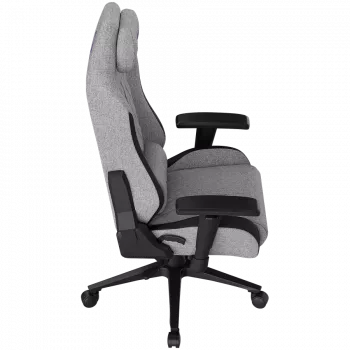 Cadeira gaming ergonómica LORGAR CHA41 Advanced, tecido premium anti-manchas, cinzento