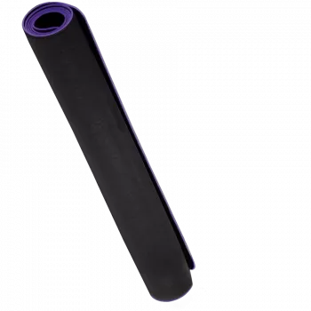 Tapete de chão LORGAR RX1FM Sim Racing Advanced, com bordo rematado, 1700x700x3 mm, preto/roxo