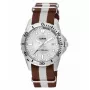 Lorus Relógio de quartzo analógico de homem RS937AX2 aço inoxidável mostrador azul 42mm