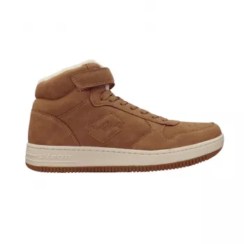 Sapatilhas de lazer de inverno Lotto Paliot Fur para homem, preto, EU 40