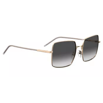 Óculos de sol de mulher LOVE MOSCHINO MOL022S0009O preto cinzento 56mm