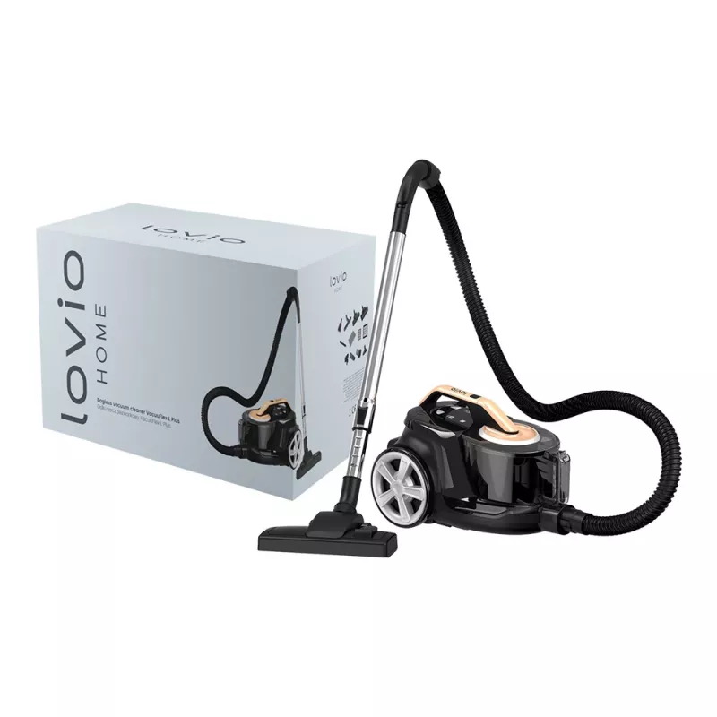 Lovio LVCVC003 VacuuFlex L Plus aspirador sem saco, 899 W, HEPA H13, 3 l