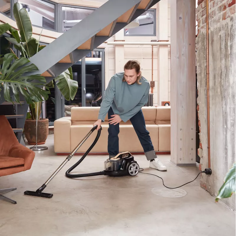Lovio LVCVC003 VacuuFlex L Plus aspirador sem saco, 899 W, HEPA H13, 3 l