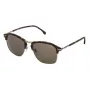 LOZZA MAN SL2292M-08FT Óculos de sol Havana Tartaruga acetato retangular 55mm