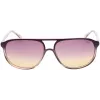 Óculos de sol unissexo LOZZA SL1872 - Armação preta, lentes cinzentas - 58/15/140 mm