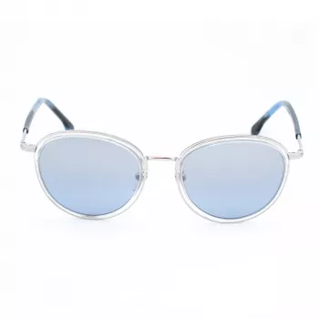 Óculos de sol unissexo LOZZA SL2254M-579X armação de acetato Havana lentes castanhas degradê 52mm