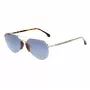 Óculos de sol retangulares de acetato homem LOZZA SL2394-570579, lentes cinzentas, 57/15/140 mm