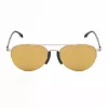 Óculos de sol retangulares de homem LOZZA SL2394-57300G, armação Havana/castanho, lentes verdes, 57/15/140 mm