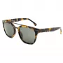LOZZA SL4112M-0960 óculos de sol homem Havana retangulares acetato aro completo UV400