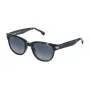Óculos de sol unissexo LOZZA SL4134M5206DQ retangulares Havana tartaruga armação de acetato lente castanha degradê 52/22/140 mm