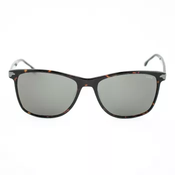 LOZZA SL4162M-0786 óculos de sol homem - armação de acetato Havana, lentes de policarbonato castanhas, proteção UV400, 58/18/140 mm