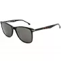 LOZZA SL4162M-0786 óculos de sol homem - armação de acetato Havana, lentes de policarbonato castanhas, proteção UV400, 58/18/140 mm