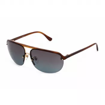 Óculos de sol LOZZA SL4260-650706 homem retangulares dark Havana cinzento
