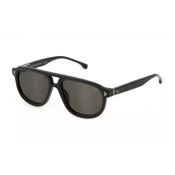 Óculos de sol unissexo LOZZA SL4330-550D80 - armação de acetato Havana, lentes de policarbonato castanhas degradê, 55/18/145 mm