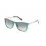 Óculos de sol retangulares LOZZA unissexo SL4035M5306DK - armação de acetato Havana castanha com lentes de policarbonato castanhas degradê, proteção UV400, largura da lente 53 mm