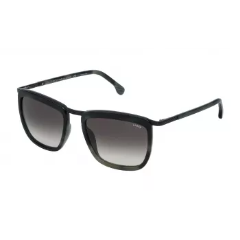 Óculos de sol unissexo LOZZA SL2283M550531 armação Havana lentes verdes 55/19/140 mm