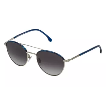 LOZZA Óculos de Sol Unissexo SL2290M-0581 Havana Castanho Quadrado Acetato UV400