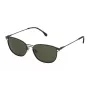 Óculos de sol unissexo LOZZA SL2303M5508Y8 - armação de acetato Havana, lentes de policarbonato castanhas, proteção UV400, 55/15/140 mm