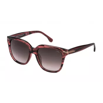 LOZZA Óculos de sol de mulher SL4131M5409G1 54/19/140 mm Armação de acetato preta Lente degradê cinzenta UV400