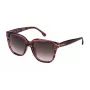 LOZZA Óculos de sol de mulher SL4131M5409G1 54/19/140 mm Armação de acetato preta Lente degradê cinzenta UV400