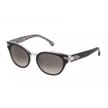 LOZZA Óculos de sol de mulher SL4075M500APA Havana Acetato Armação quadrada Lentes castanhas degradê 50/20/140 mm