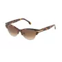 LOZZA Óculos de sol de mulher em forma de olho de gato SL4071M5309AJ - armação de acetato Havana, lentes cinzentas degradê, proteção UV400