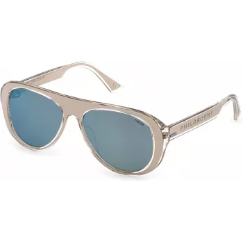 LOZZA Óculos de sol de mulher SL4255V56880X Havana armação em acetato lentes castanhas degradê 56mm