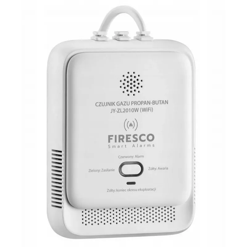 Sensor de gás propano butano GPL Firesco JY-ZL2010W com WiFi Tuya App