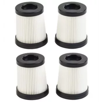 Lubluelu Pack de 4 filtros HEPA de substituição para aspirador de bateria Lubluelu 202