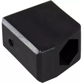 Insertos para deck Lucky Prospect - alumínio anodizado preto, par