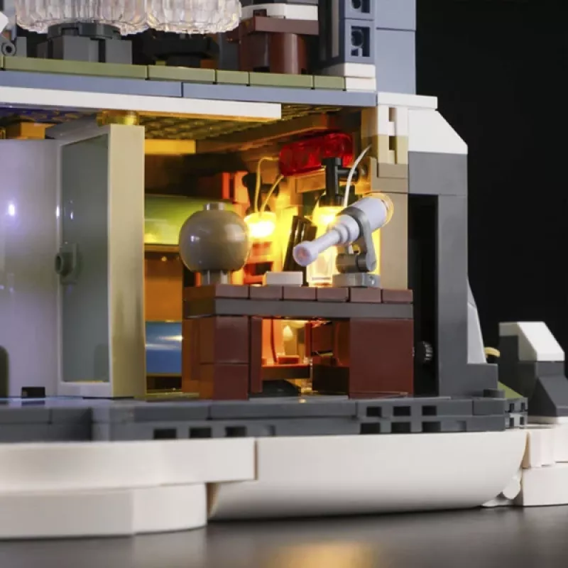 Lumibricks Conjunto de Blocos de Construção com Iluminação Alpine Observatory (1180 peças)