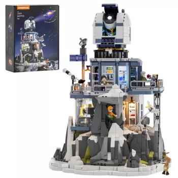 Lumibricks Conjunto de Blocos de Construção com Iluminação Alpine Observatory (1180 peças)