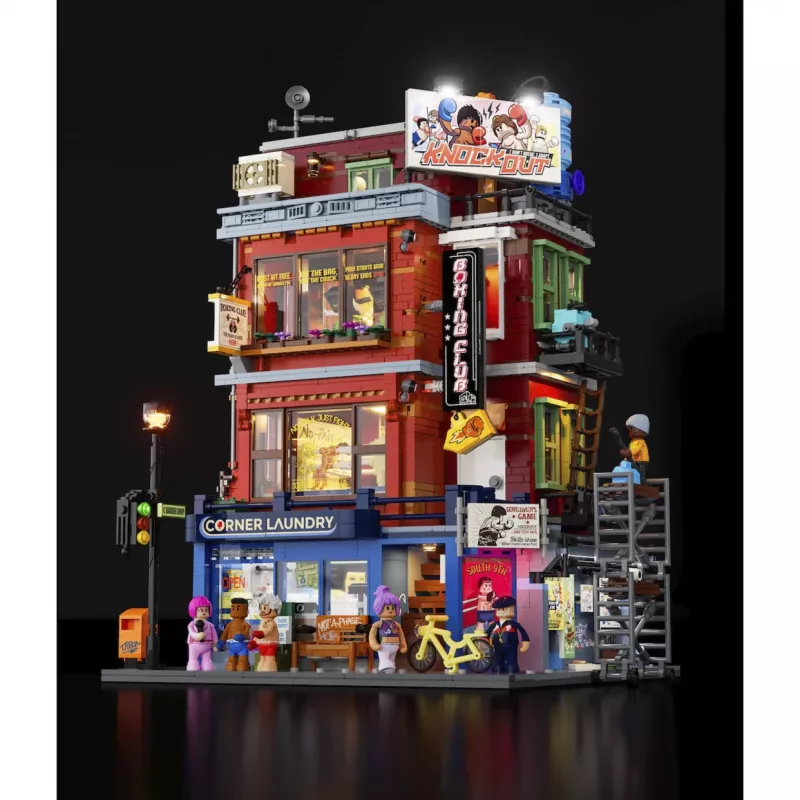 Lumibricks Boxclub conjunto de iluminação LED para LEGO 10274 Haunted House