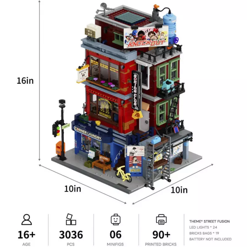 Lumibricks Boxclub conjunto de iluminação LED para LEGO 10274 Haunted House