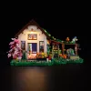 Lumibricks Estufa de interior com lâmpada LED de espetro completo para plantas, sistema hidropónico, 6 cápsulas de plantas, depósito de água de 2,5L, Branco