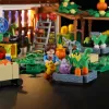 Lumibricks Estufa de interior com lâmpada LED de espetro completo para plantas, sistema hidropónico, 6 cápsulas de plantas, depósito de água de 2,5L, Branco