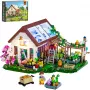 Estufa interior Lumibricks com luz LED de espetro completo para crescimento, sistema de hidroponia, 6 cápsulas de plantas, depósito de água 2,5 l, branco