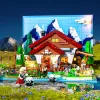 Lumibricks Conjunto de Iluminação LED para LEGO Ideas A-Frame Cabin (Set 21338) - Cabana de Pastor