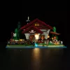 Lumibricks Conjunto de Iluminação LED para LEGO Ideas A-Frame Cabin (Set 21338) - Cabana de Pastor