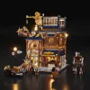 Lumibricks Conjunto de Blocos de Construção Steampunk Mechanical Workshop com Iluminação LED - 2150 peças