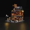 Lumibricks Conjunto de Blocos de Construção Steampunk Mechanical Workshop com Iluminação LED - 2150 peças