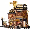 Lumibricks Steampunk Memory Shop Kit de Casa de Bonecas em Miniatura DIY