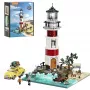 Lumibricks farol do nascer do sol conjunto de blocos de construção com iluminação LED