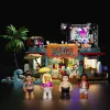 Lumibricks Surfshop conjunto de blocos de construção com iluminação