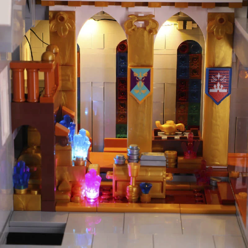 Lumibricks Câmara do Tesouro do Palácio Real Conjunto de blocos de construção com luzes LED (985 peças)