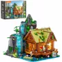 Lumibricks Waterfall Hut conjunto de blocos com iluminação LED