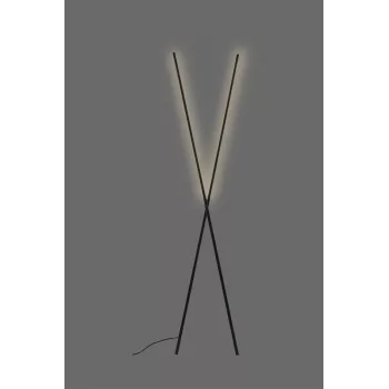 Candeeiro de pé LUMINAIRE FLOOR 20W LED 1100LM preto
