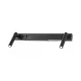 Luminária de parede 6+6W USB LED 660lm preto