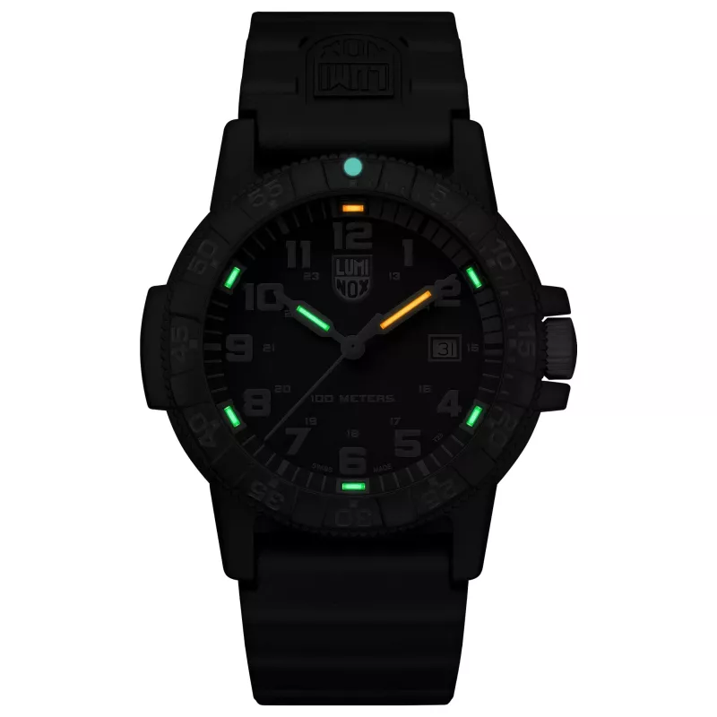 LUMINOX Relógio de homem XS.0329 44mm quartzo suíço Carbonox borracha preta