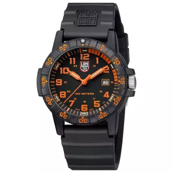 LUMINOX Relógio de homem XS.0329 44mm quartzo suíço Carbonox borracha preta